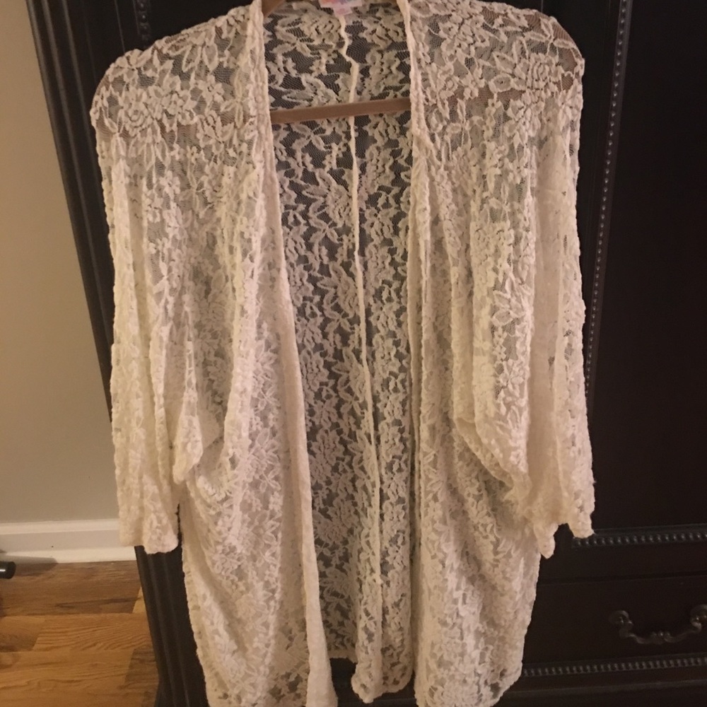 White kimono Lularoe